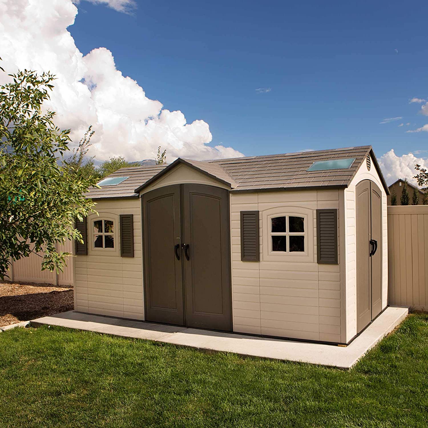 10x8 ft Storage Shed