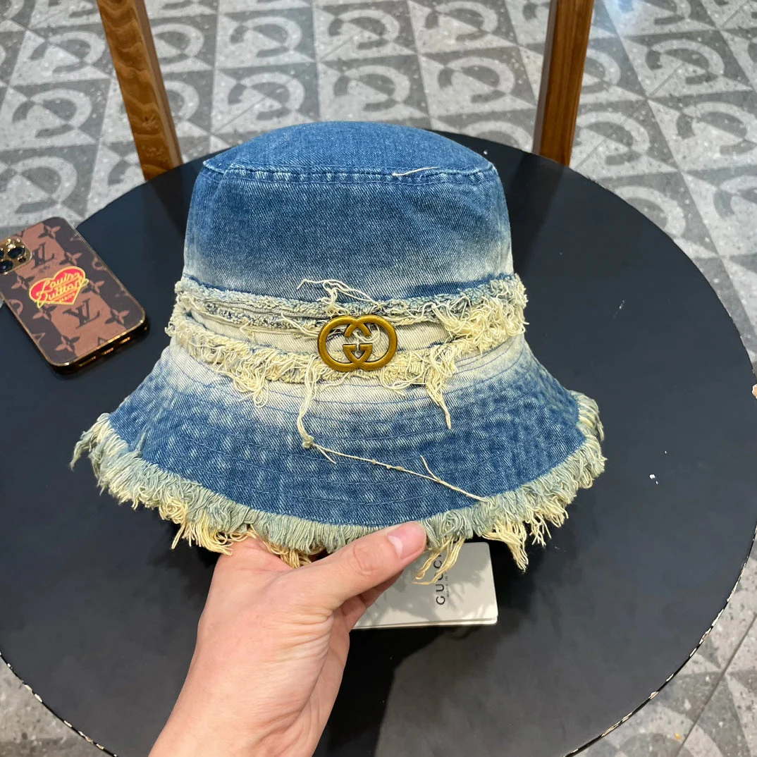 BUCKET HAT IN CLASSIC BLUE DENIM 226590