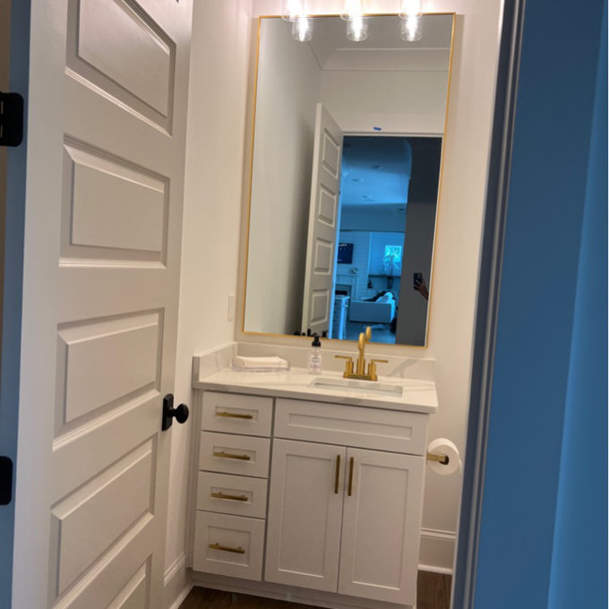 Rectangle Metal Mirror