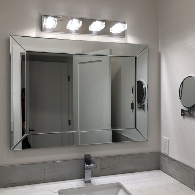Oren Rectangle Glass Wall Mirror