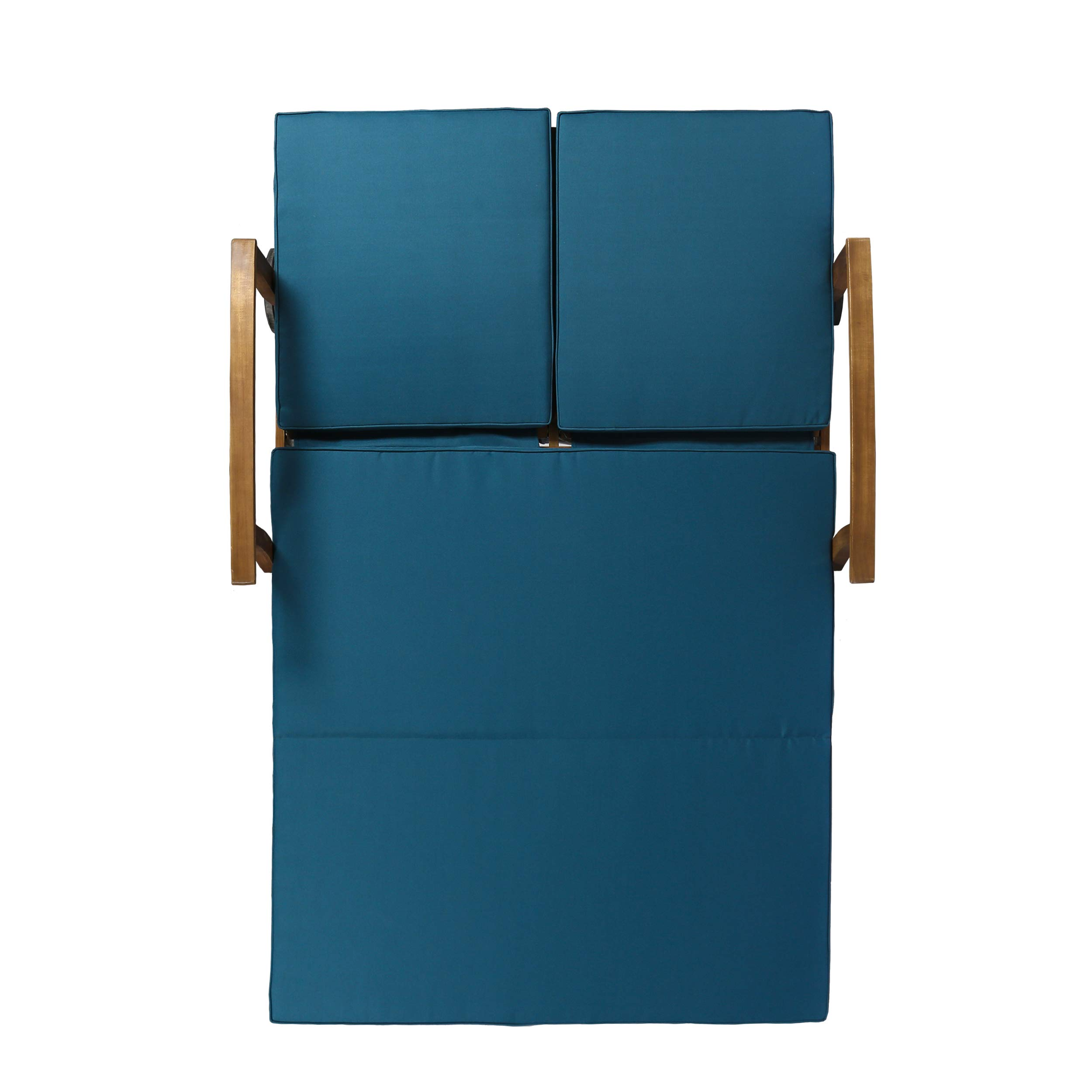 Samantha Double Chaise Lounge for Yard & Patio