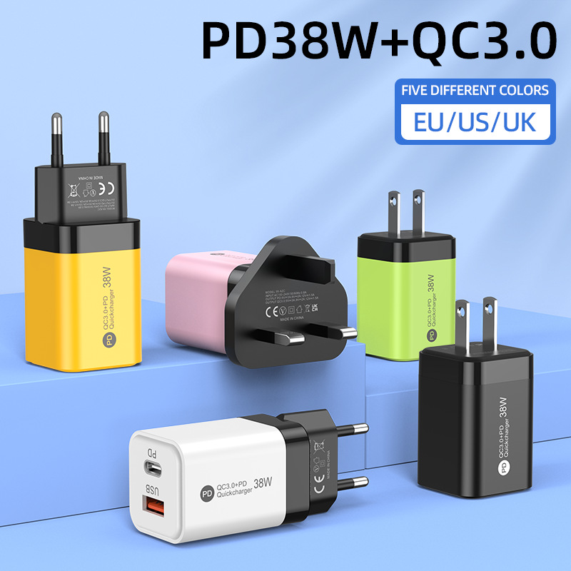 Power Adapter Charging Accessory Fast Charging - back view
