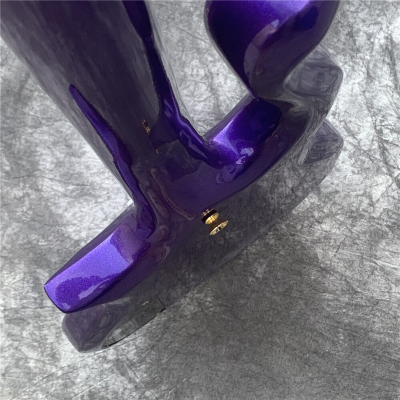 New Super Rare Prince Cloud Sparkling Pearl Purple Right-Handed Electric Guitar