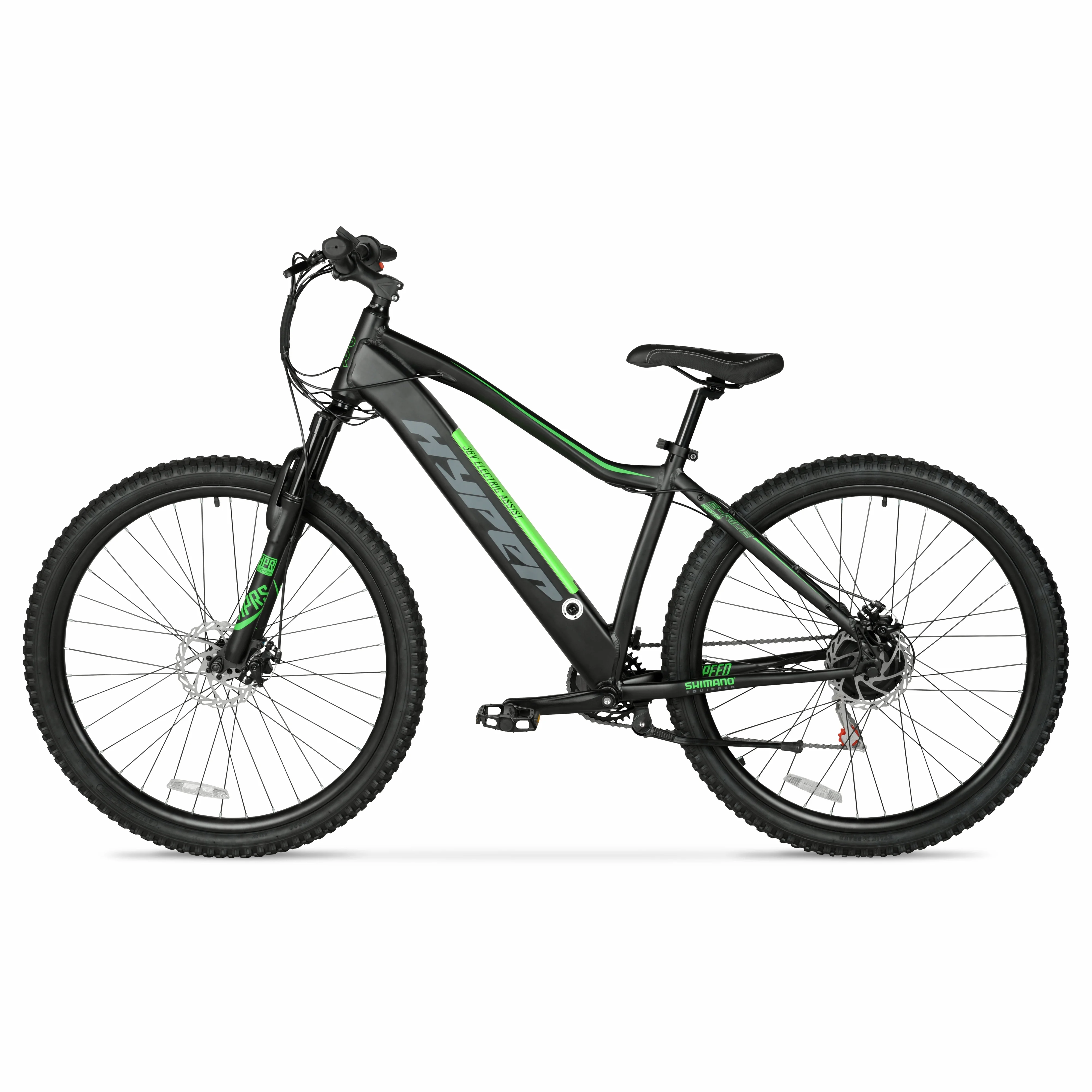 Hyper 29in Class 2 Electric Mountain Bike, 350W, Black