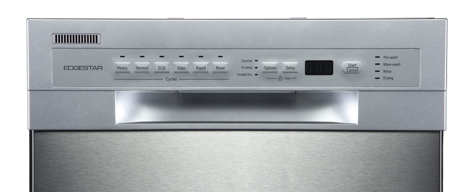 EdgeStar BIDW1802SS 18 Inch Wide 8 Place Setting Energy Star