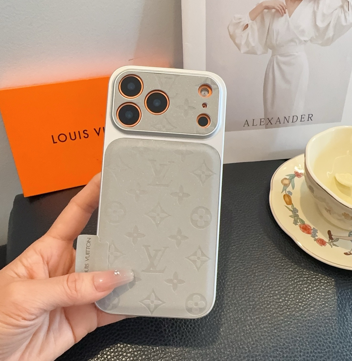 LV Star Series Embossed Phone Case