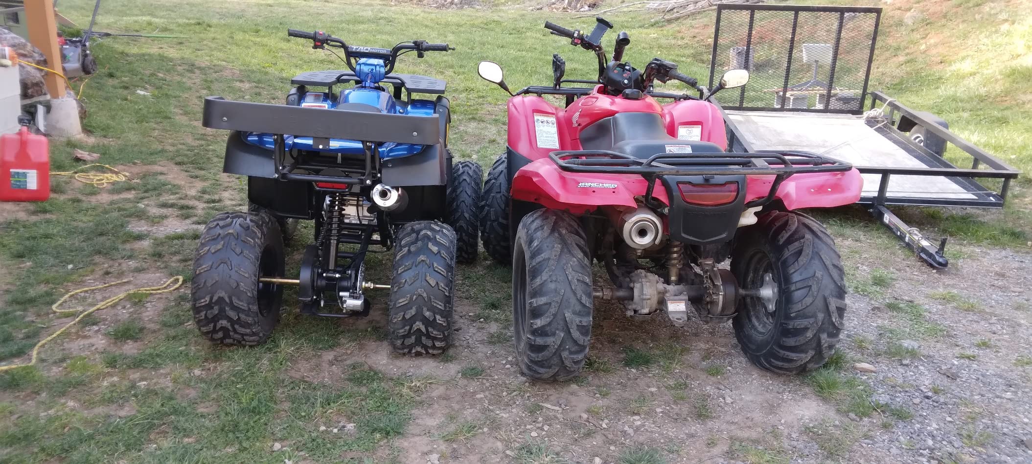 X-PRO Adult ATV Quad Four Wheelers 200 Utility ATV Full Size ATV