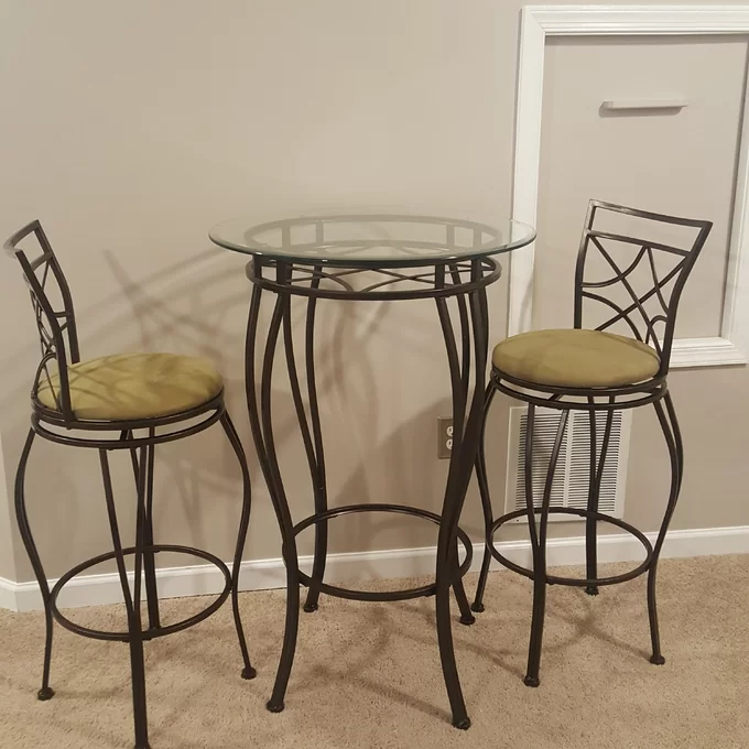 Fretwell 2 - Person Bar Height Dining Set