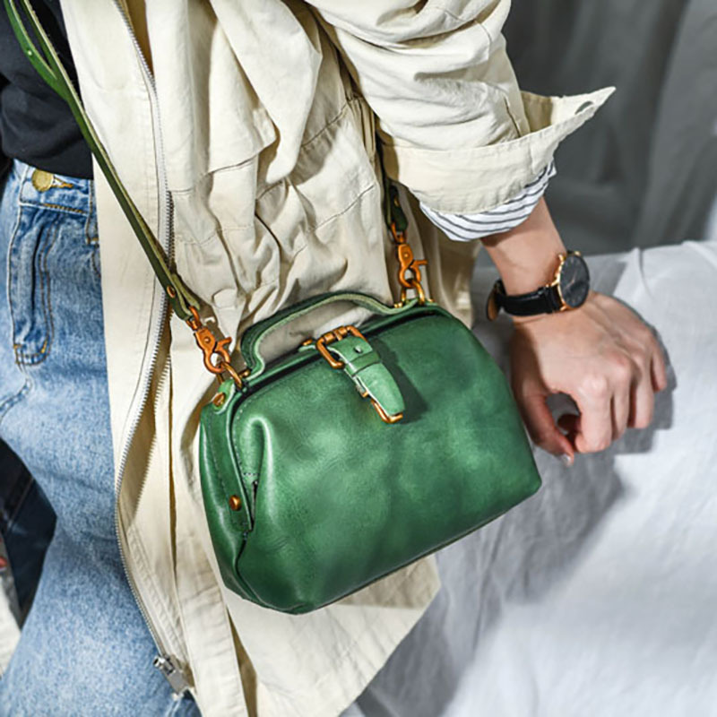 Vintage Green Doctor's Bag