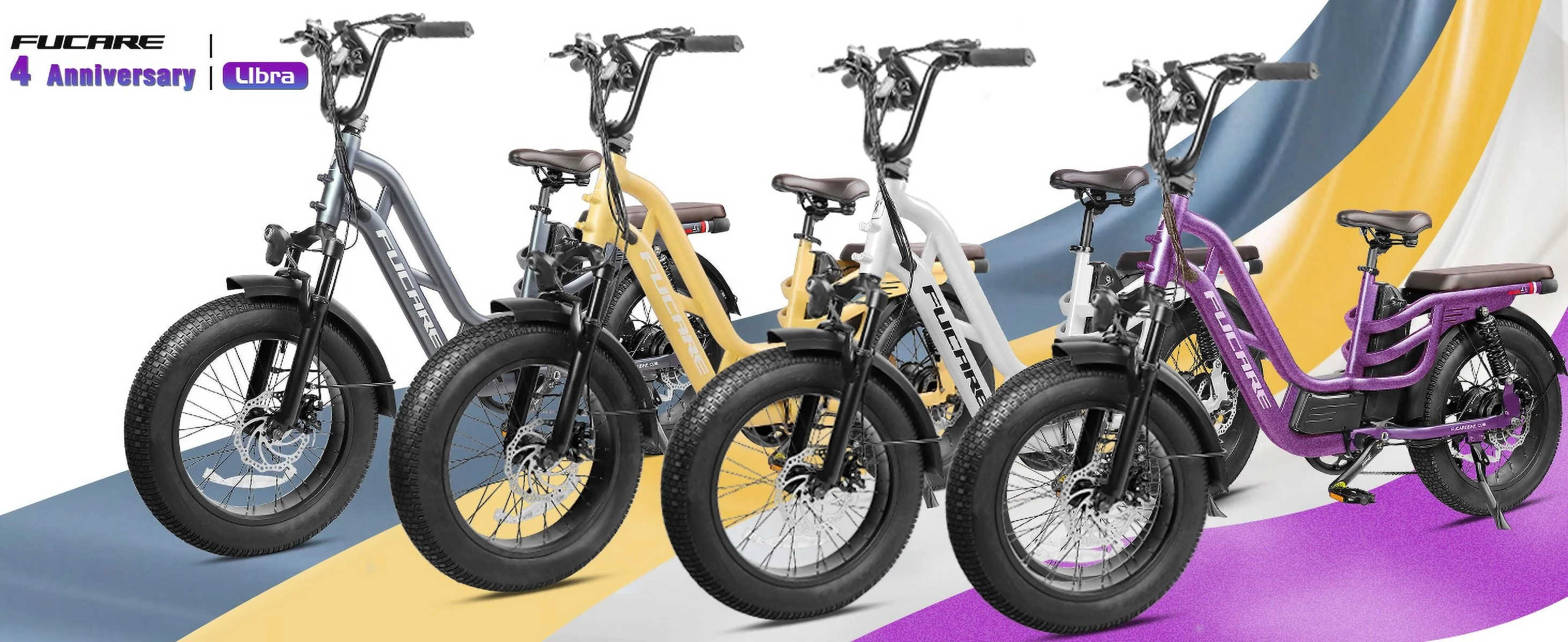 Fucare Libra 20in Fat Tire Electric Bike, 750W, 48V 20Ah