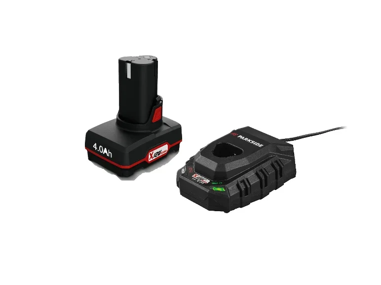 Batterie + Chargeur, 4 Ah, 12 V
