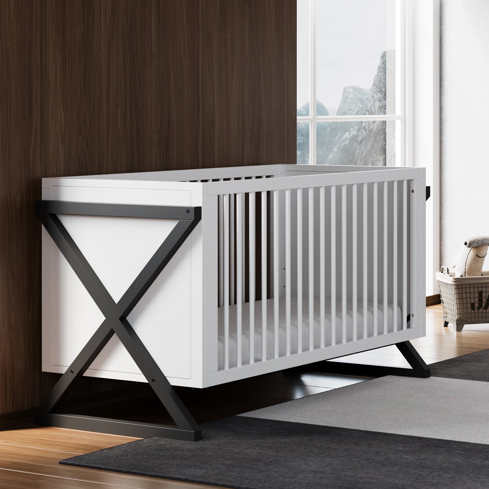 Equinox 3-in-1 Convertible Crib