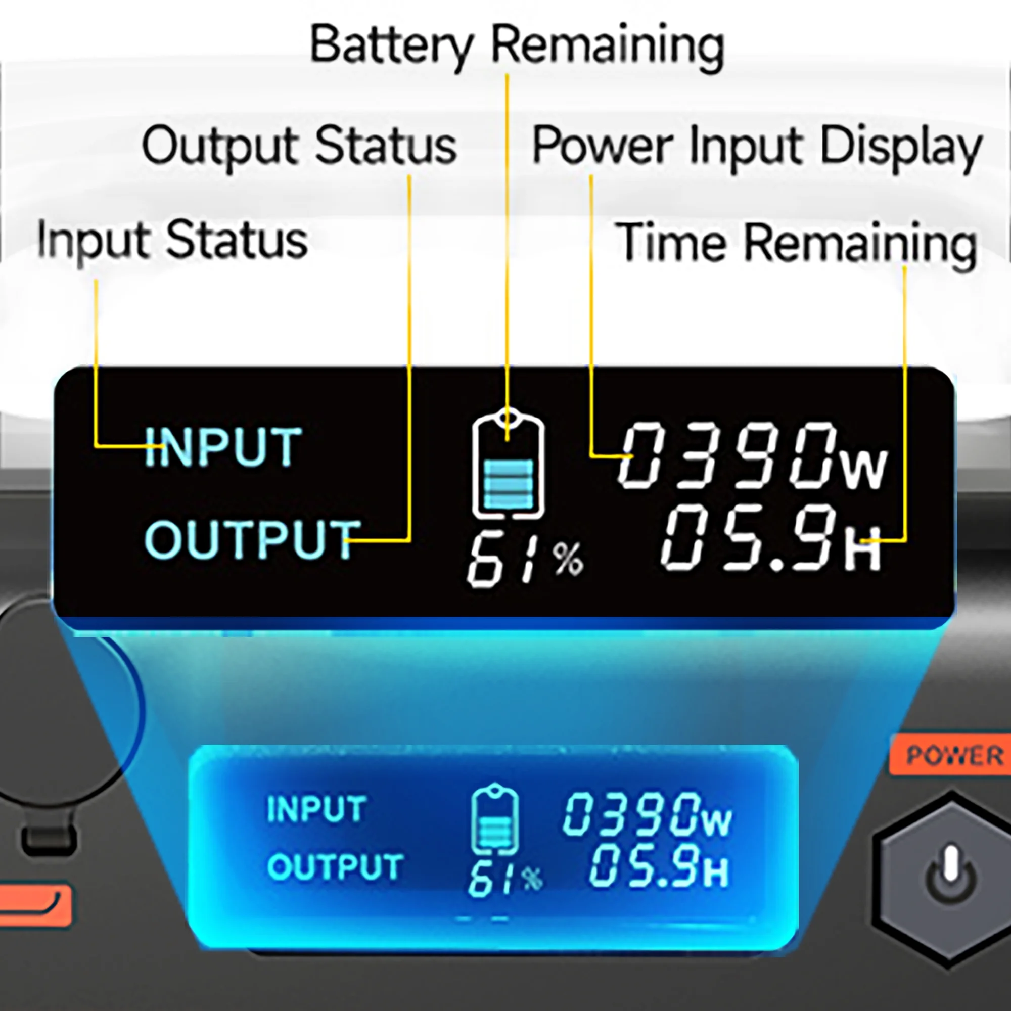 EchoNexus 1000W Portable Power Station