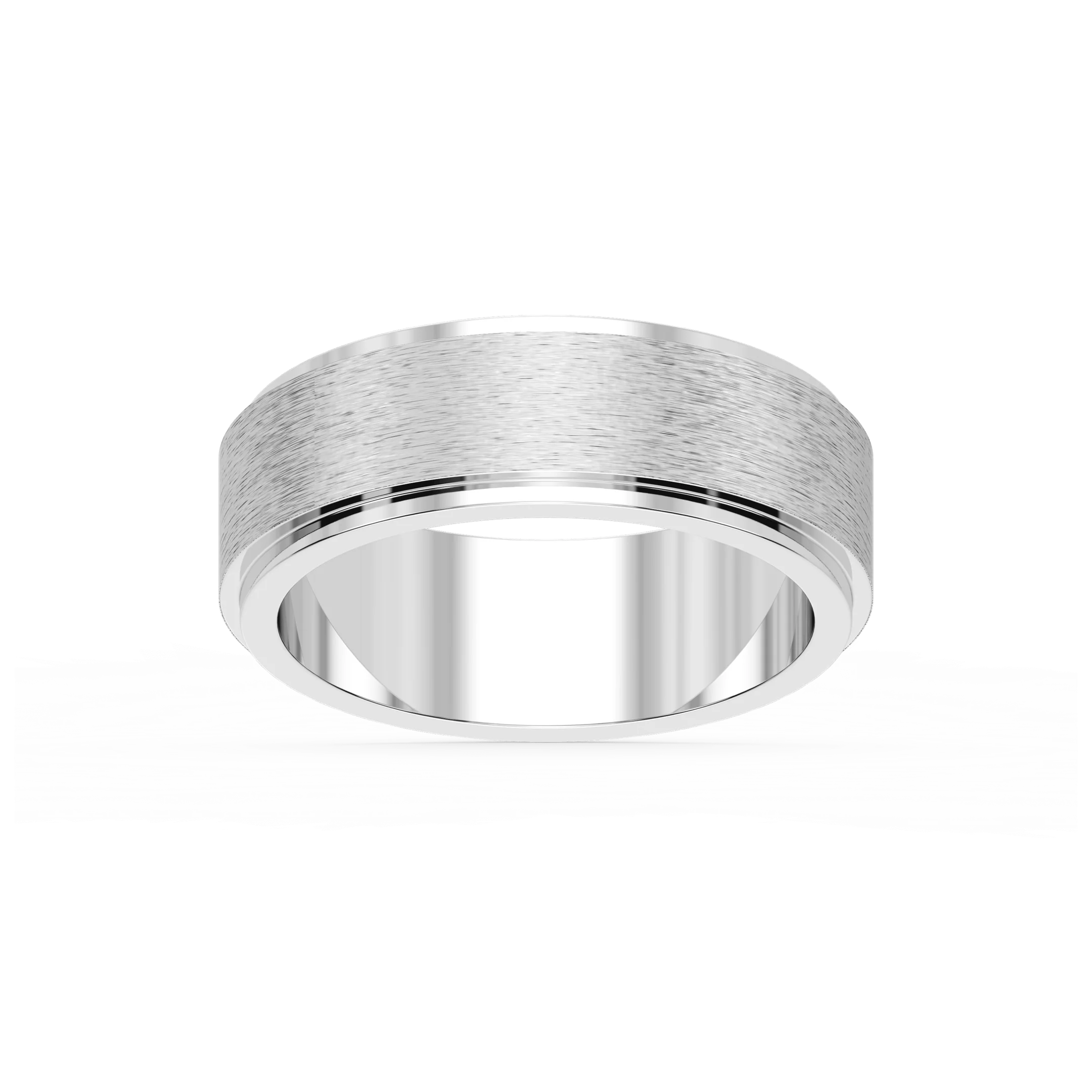 Tyler 6.00mm Step Edge Plain Metal Band