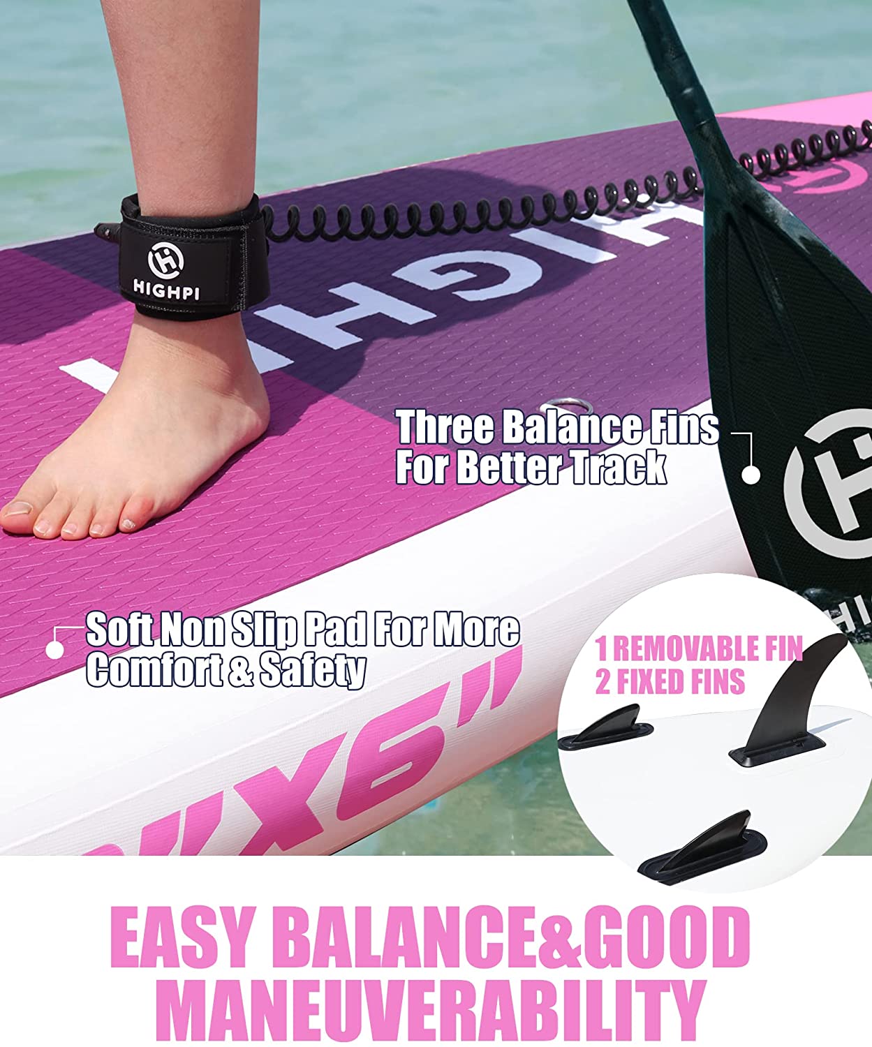 Highpi Inflatable Stand Up Paddle Boards