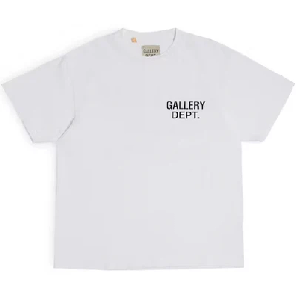GALLERY DEPT. SOUVENIR T-SHIRT WHITE + Denim Tears Big Cotton Wreath Sweat Shorts Grey - ogsneaker