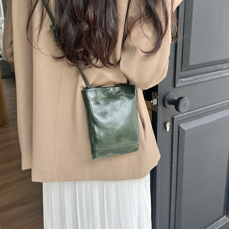 Minimalist Leather Phone Pouch