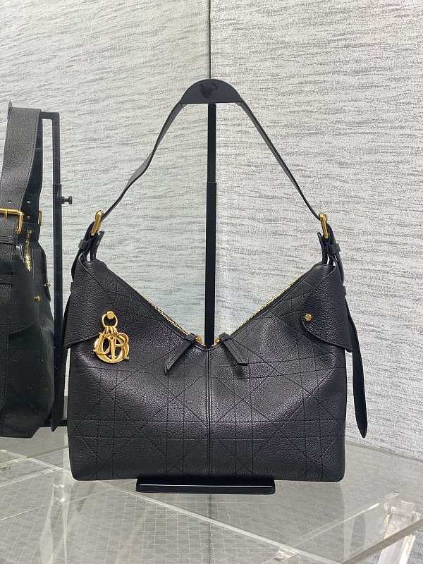 Dior Toujours Hobo Bag Black Small