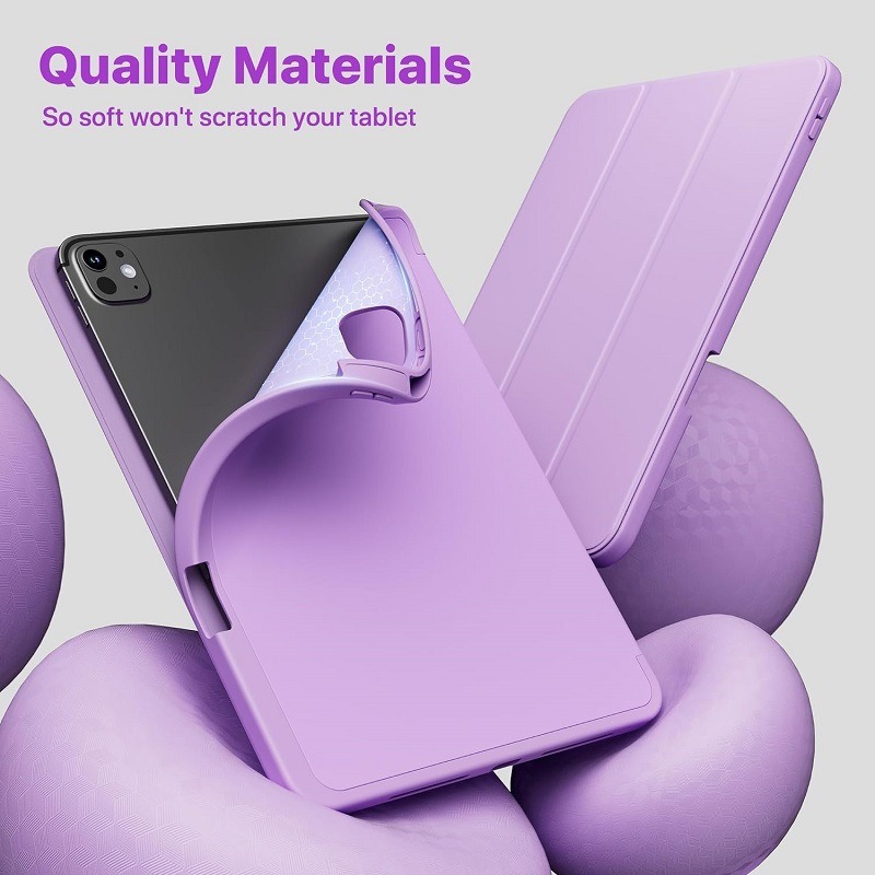 iPad 10 Gen Protective Case Leather - back view