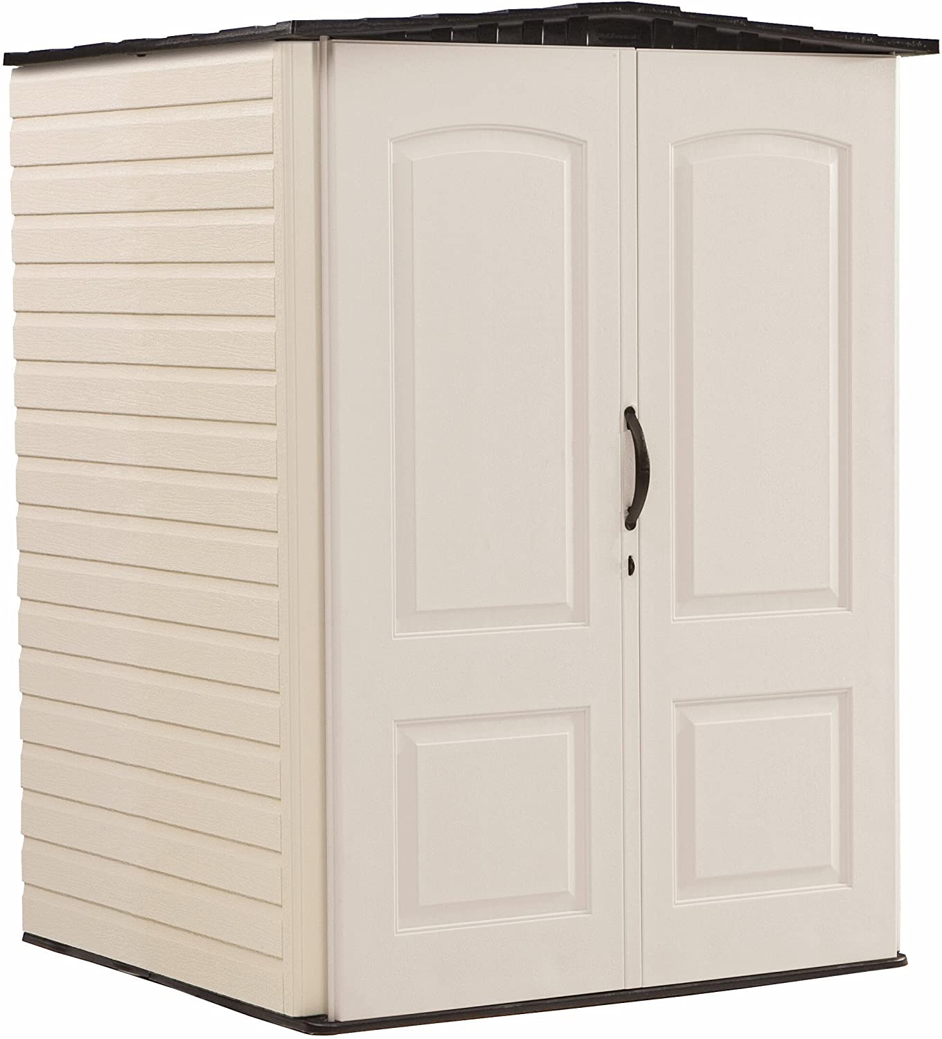 Large Plastic Vertical Resin Weather Resistant Storage Shed
