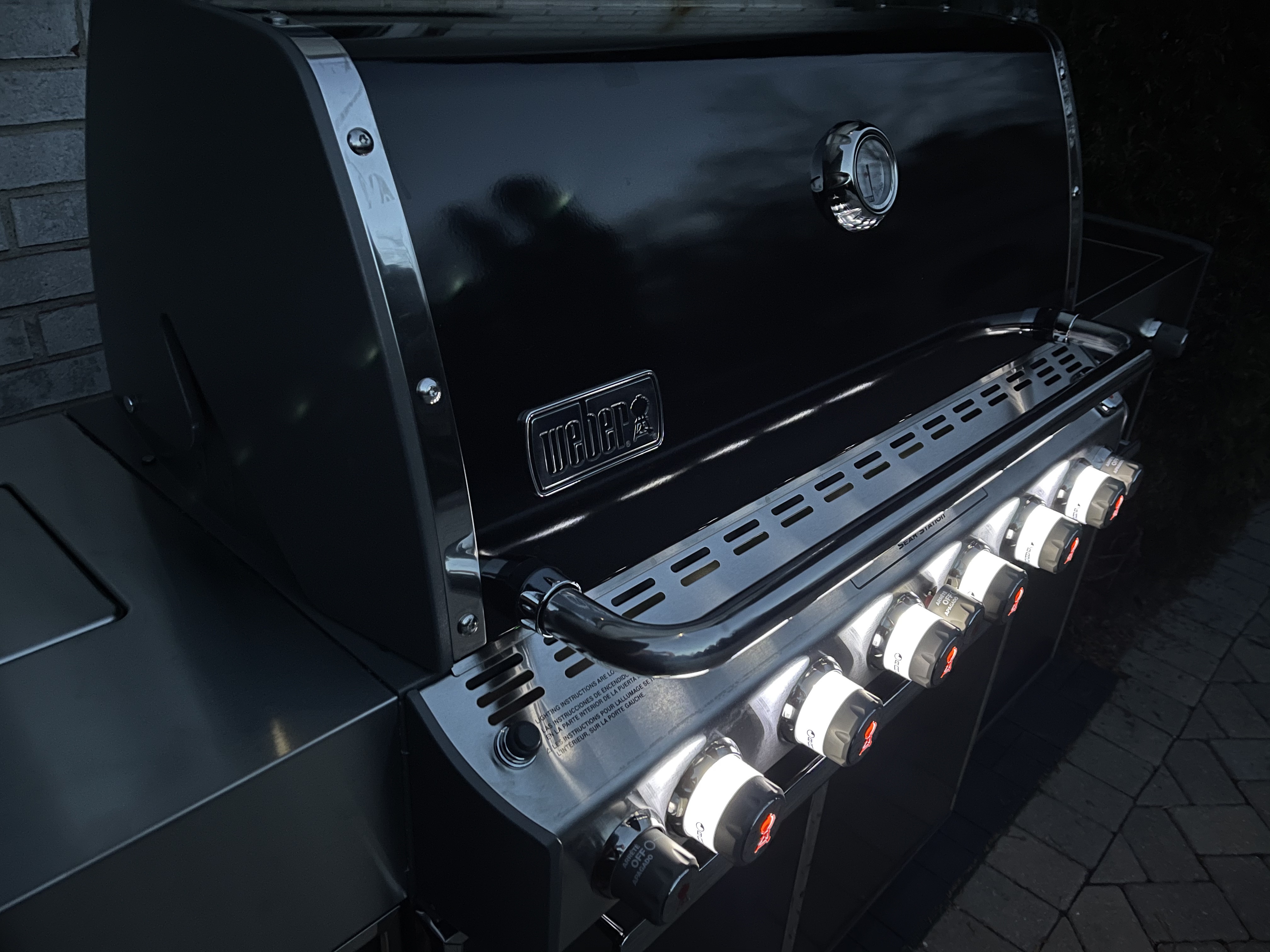Weber Summit Black Propane Gas Grill Center