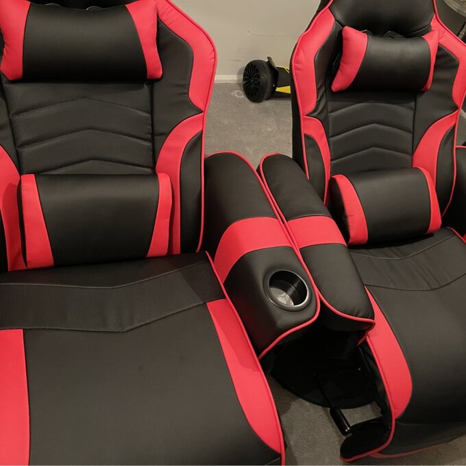 Herrington Massage Video Gaming Recliner Chair - with Cupholder