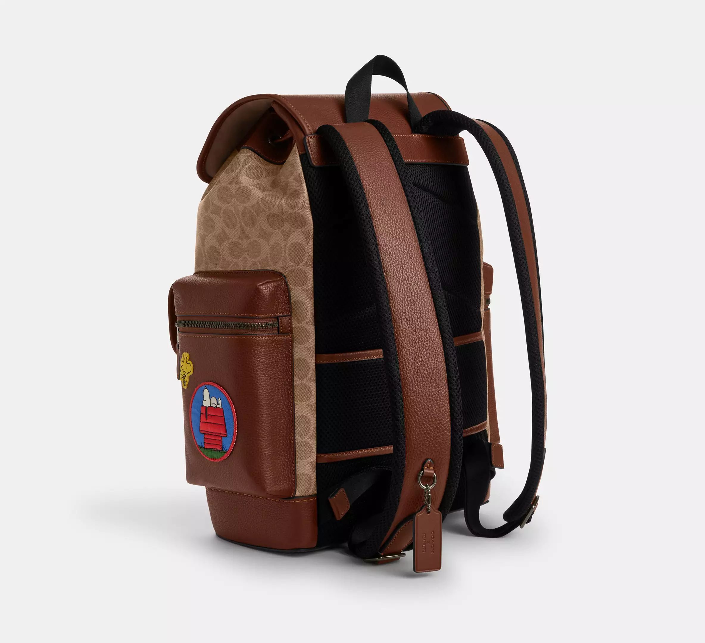 Cothtach X Peanuts Sprint Backpack In Signature Canvas With Patches