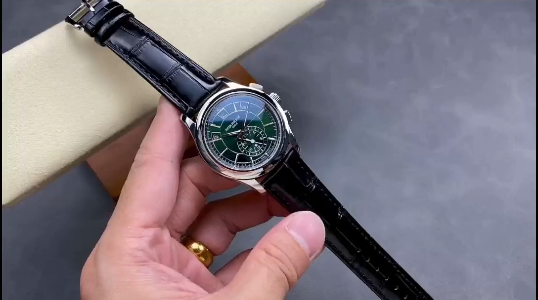 【Super Clone】Patek Phillippe Complications Platinum Limited Edition Annual Calendar 5905P 014