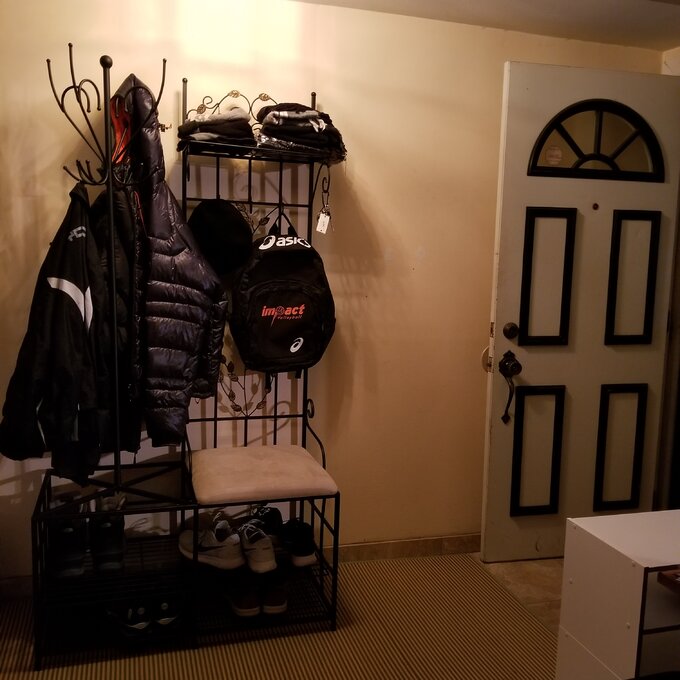 Clift 36.25'' Wide Hall Tree with Shoe Storage