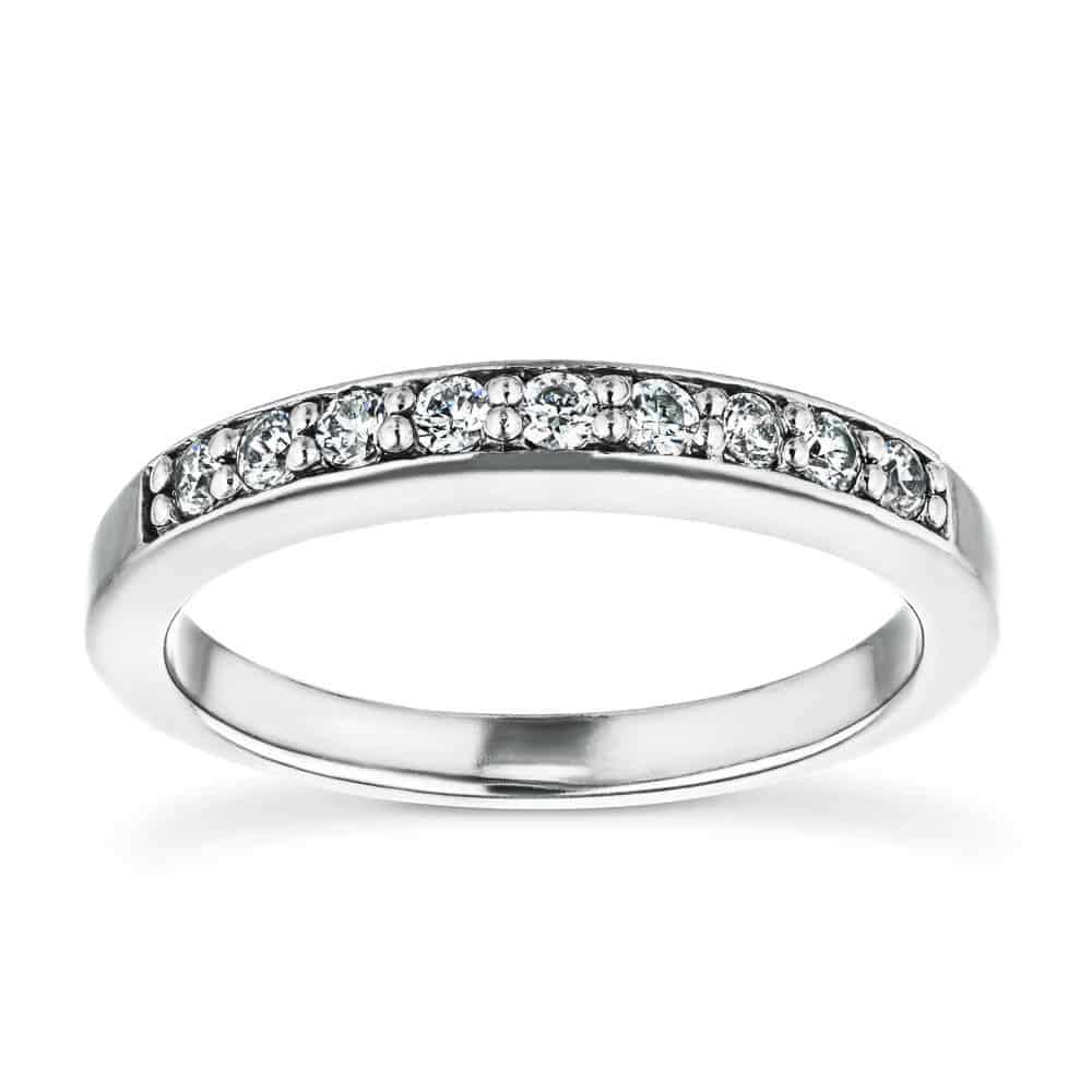 Helen 1/4 ctw Round Lab Grown Diamond Channel Set Wedding Band