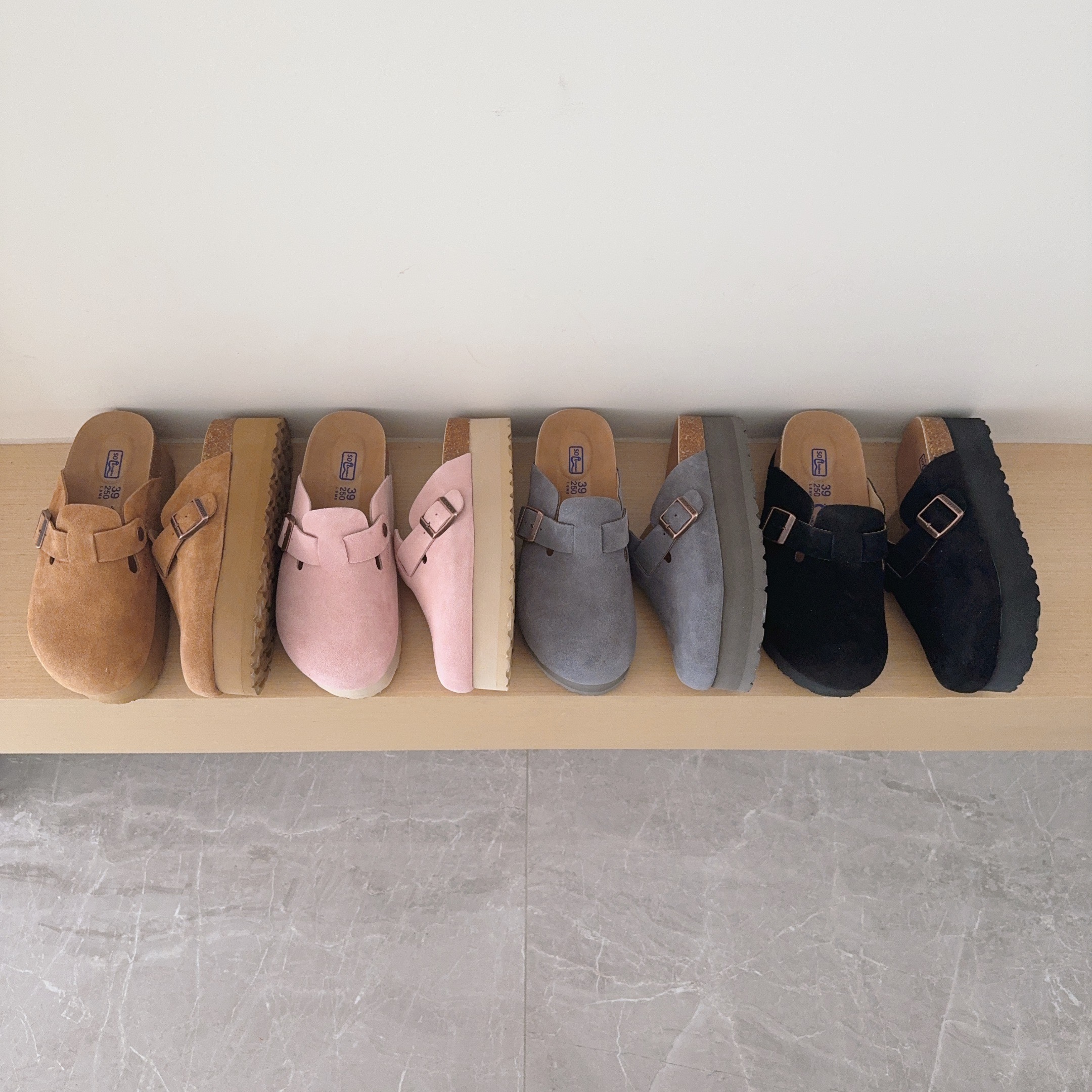 Platform 6 Cm Birken-Style Clogs