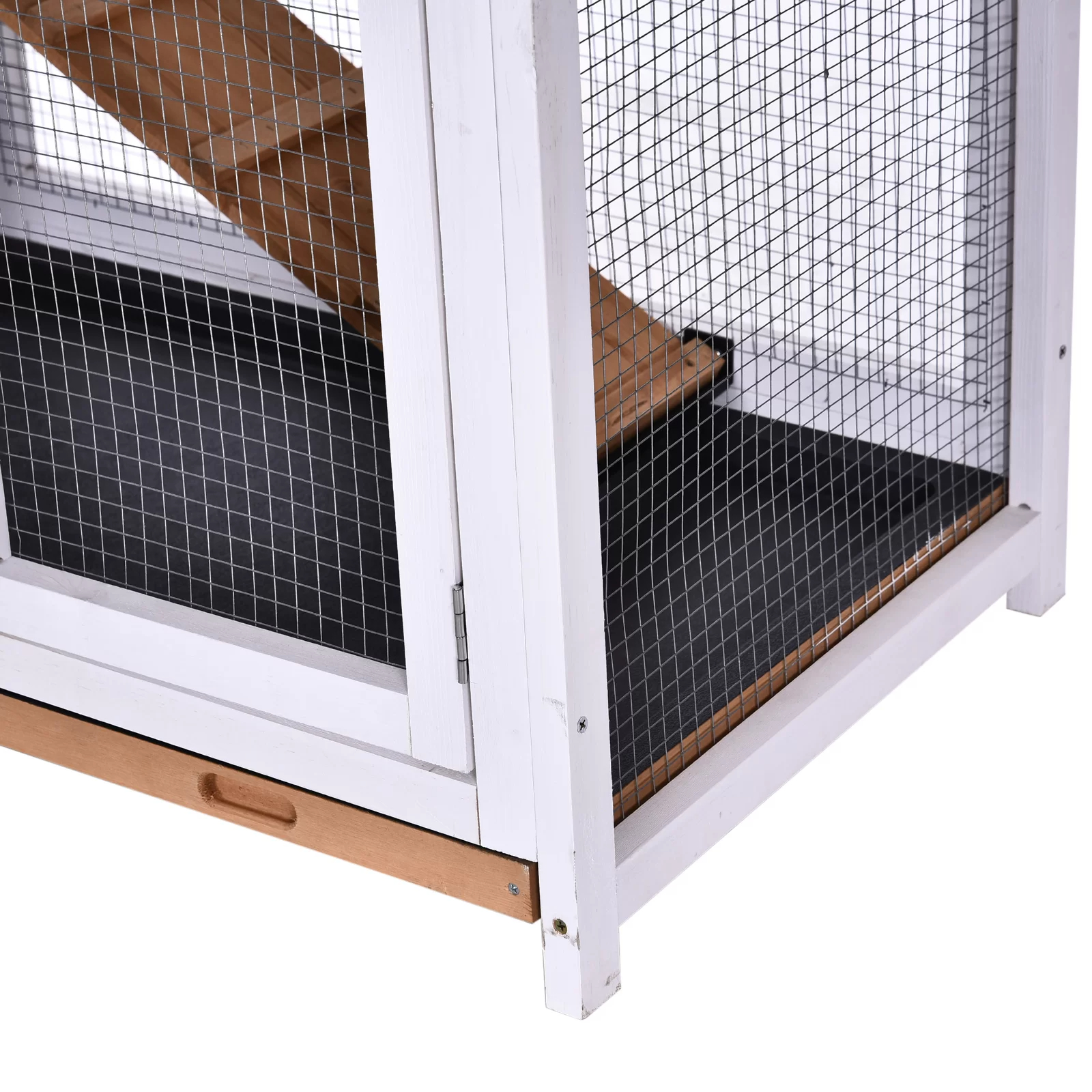 Violetta Weather Resistant Rabbit Hutch with Ramp