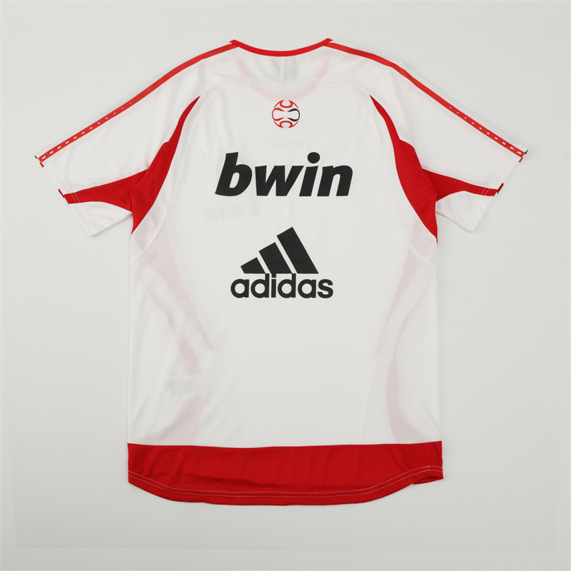 2006/07 AC Milan Retro Short Sleeves Training Jersey - White