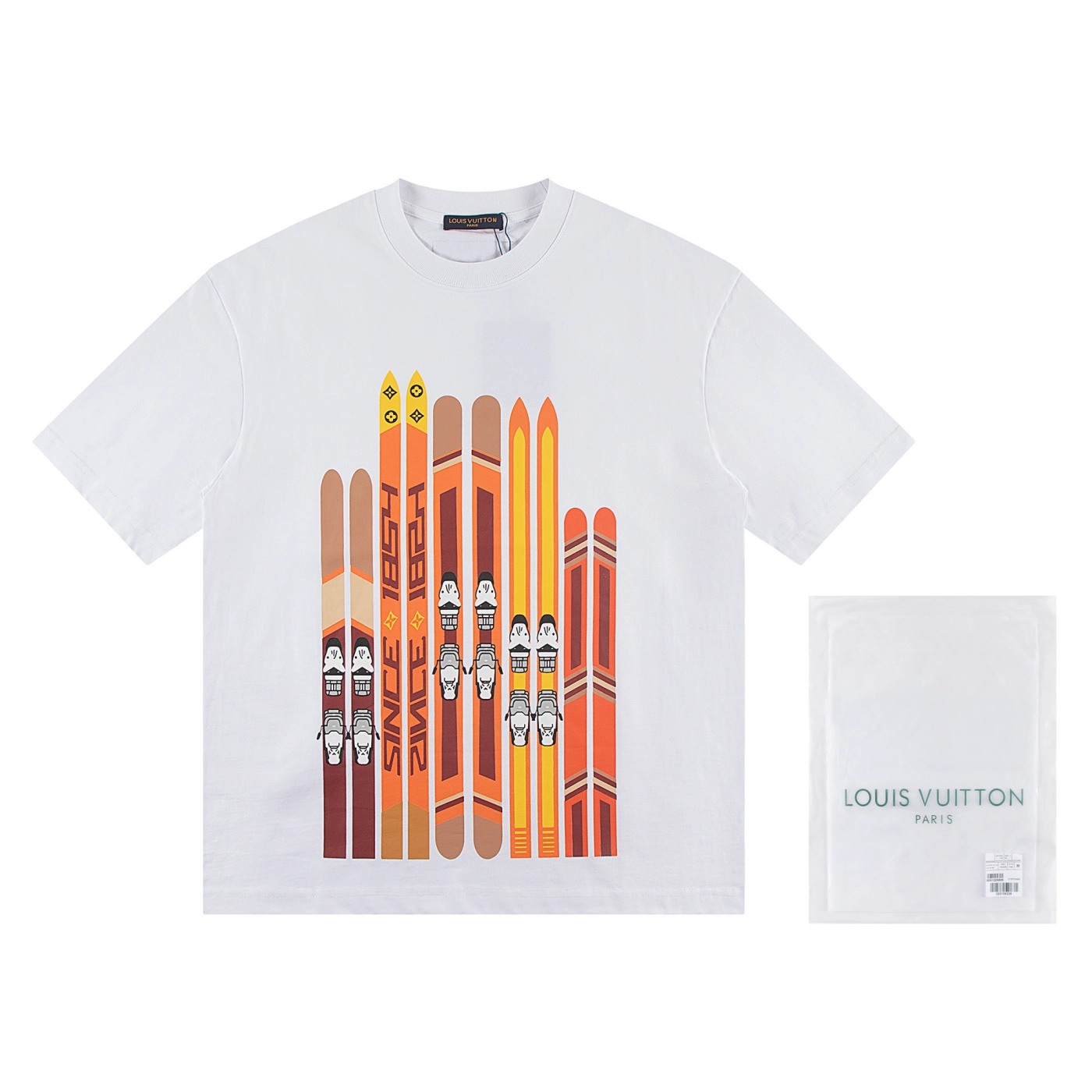 Louis Vuitton Printed Cotton T-Shirt