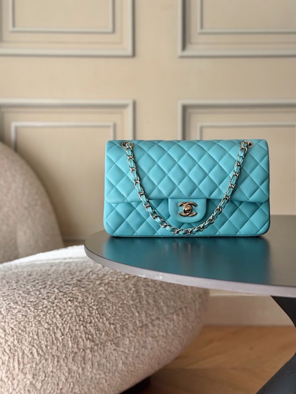Chanel Classic Flap Bag Turquoise