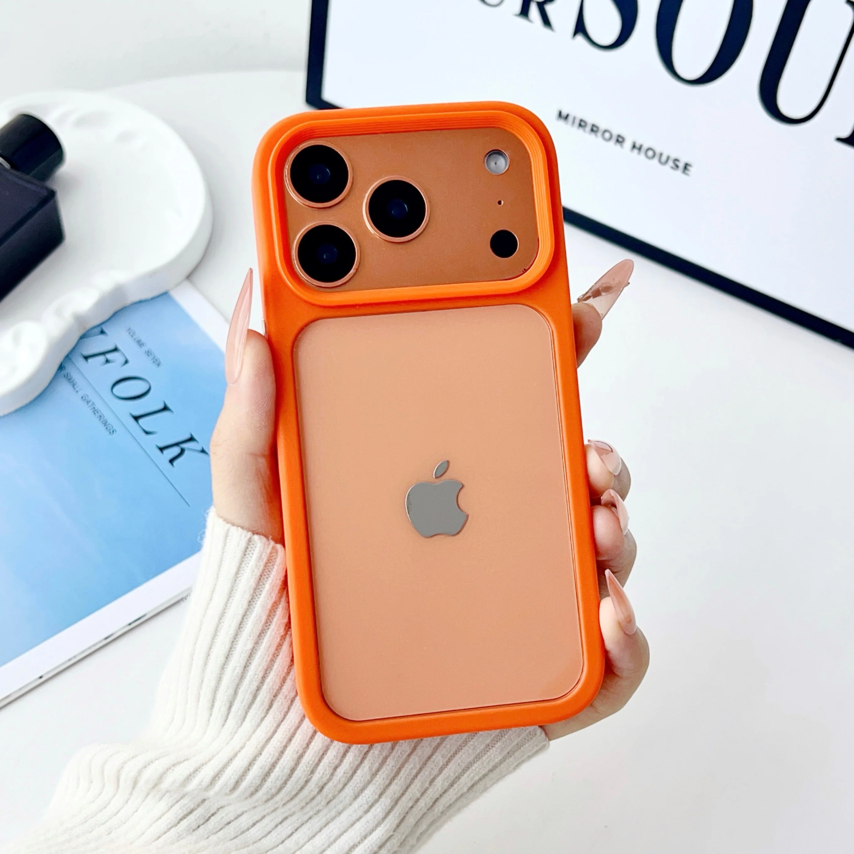 iPhone 17 Pro Max Protective Case Shockproof - back view