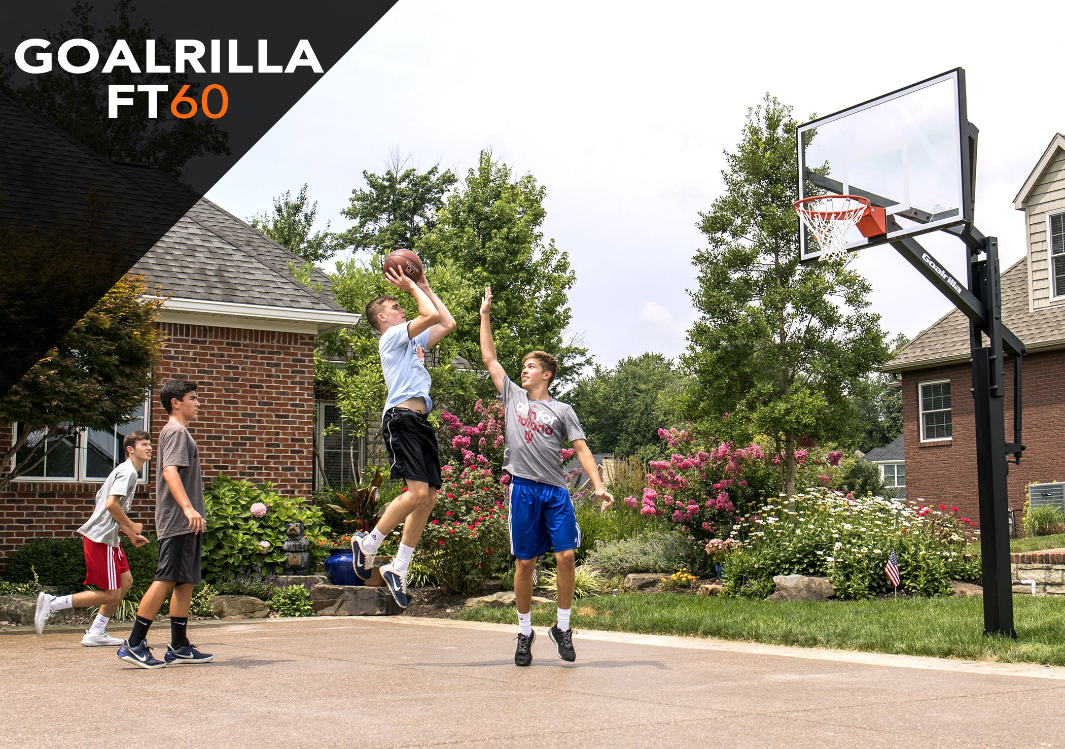 Goalrilla FT Basketball Hoops with Tempered Glass Basketball