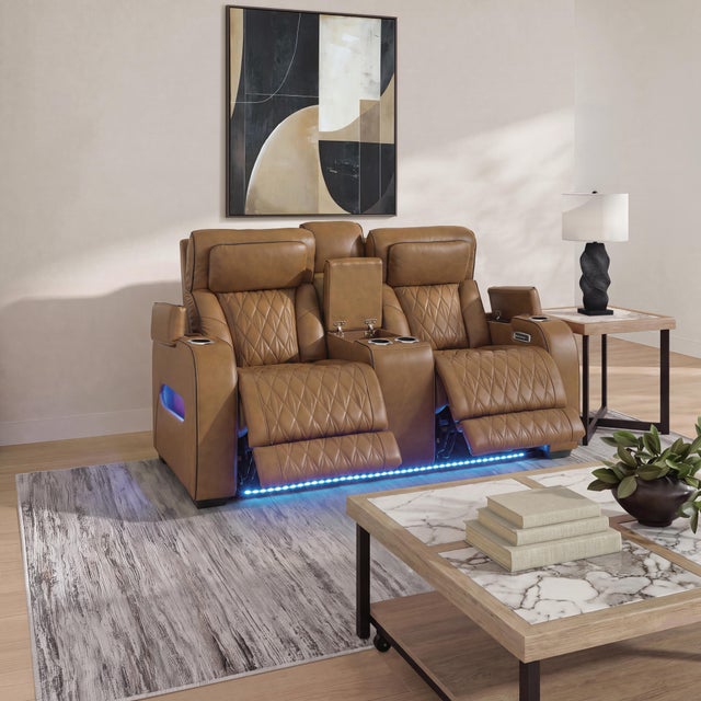 Boyington Power Reclining Loveseat with Console