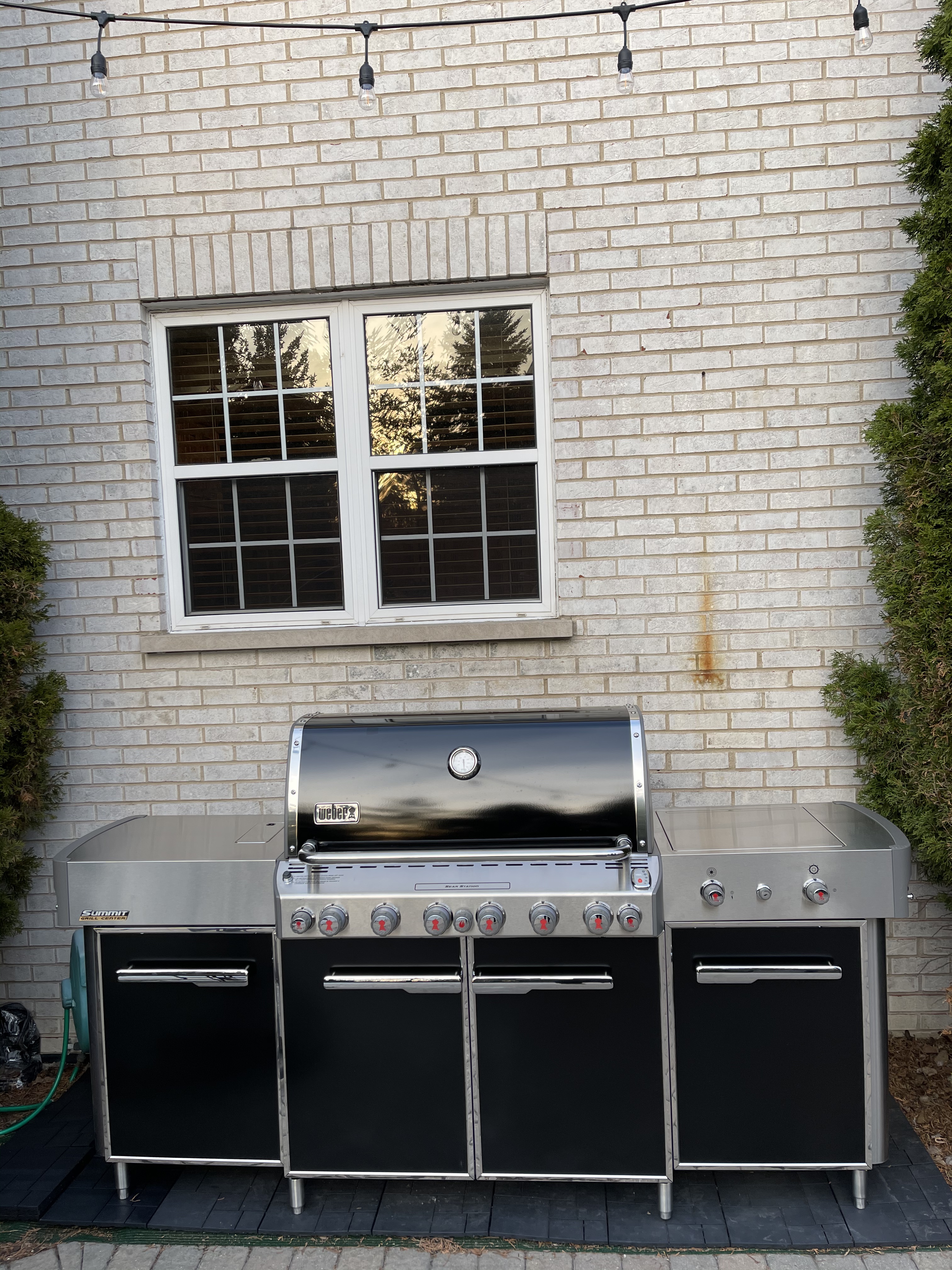 Weber Summit Black Propane Gas Grill Center