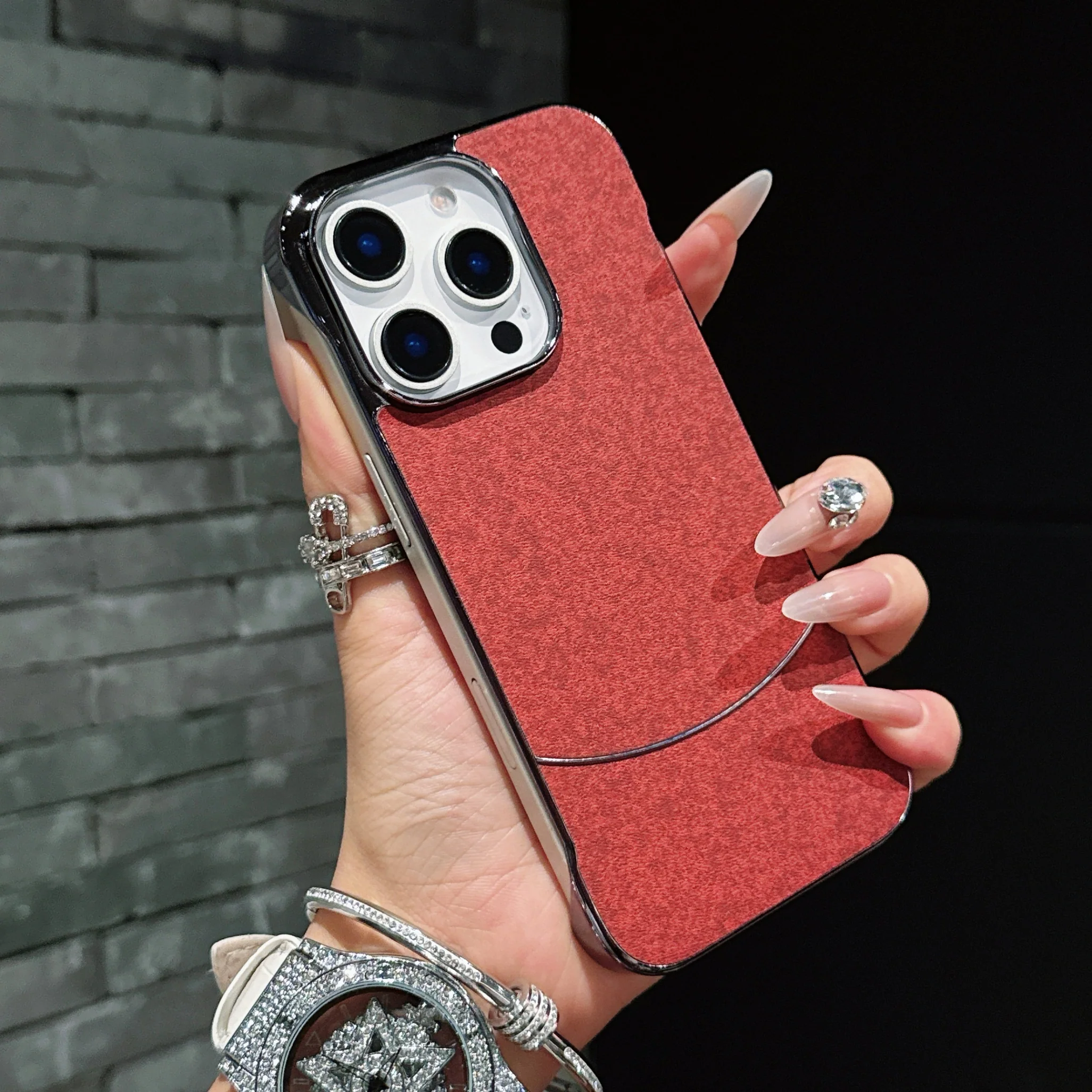 iPhone 15 Pro Max Protective Case Magnetic - back view