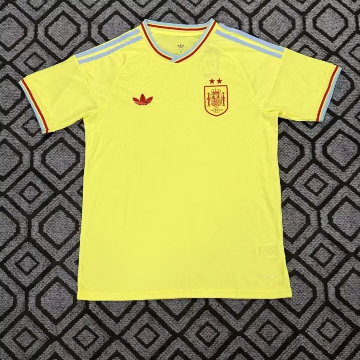 Spain 2026 Yellow Special Edition Jersey - 2 Stars