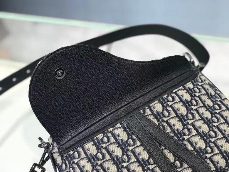 Dior Saddle Belt Bag Oblique