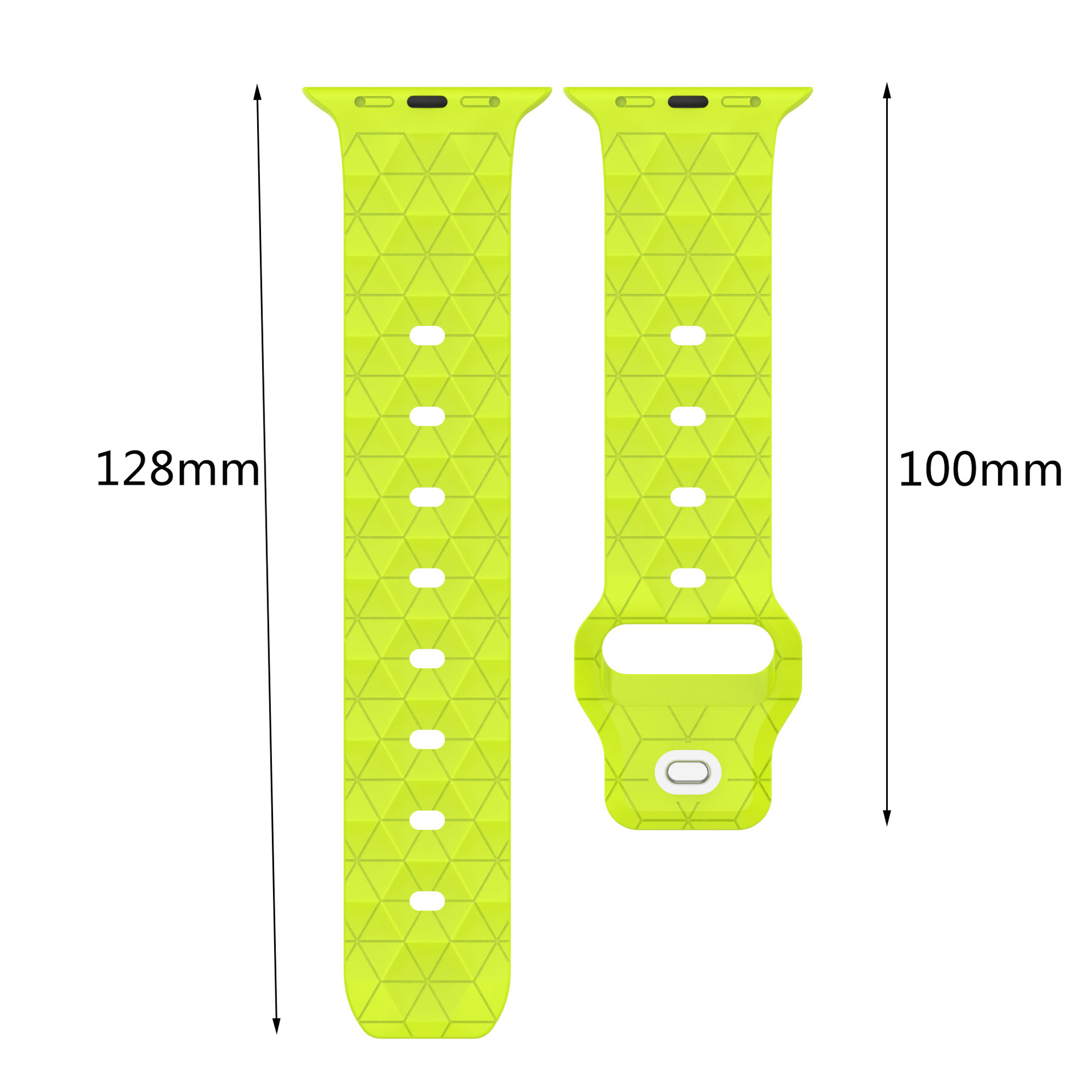 Apple Watch All Series Replacement Strap Silicone - back view