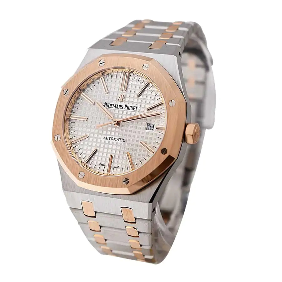 【Super Clone】Audemars piguet Royal Oak Selfwinding 41mm Steel and Rose Gold Selfwinding