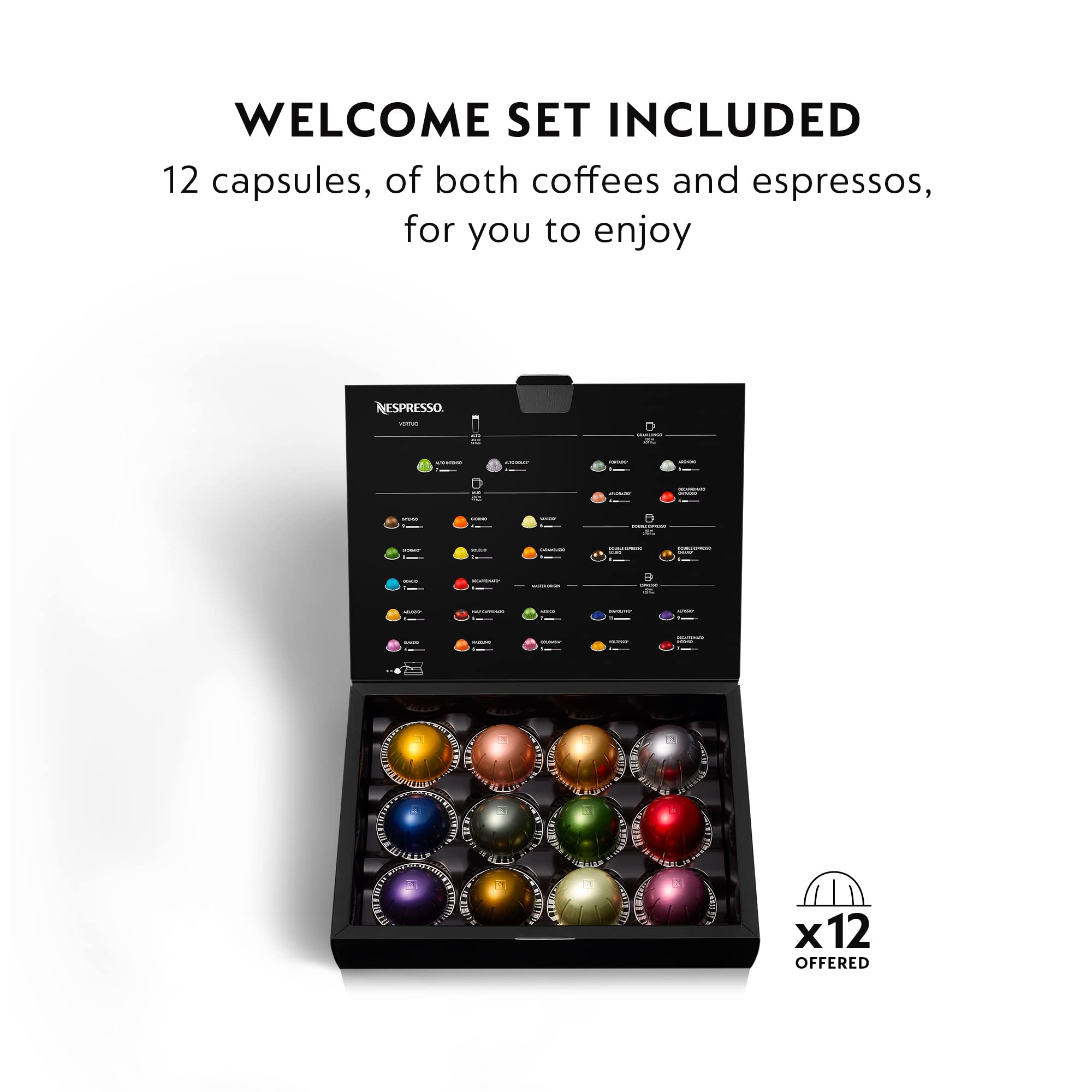 Vertuo Coffee and Espresso Machine with Aeroccino Milk Frother