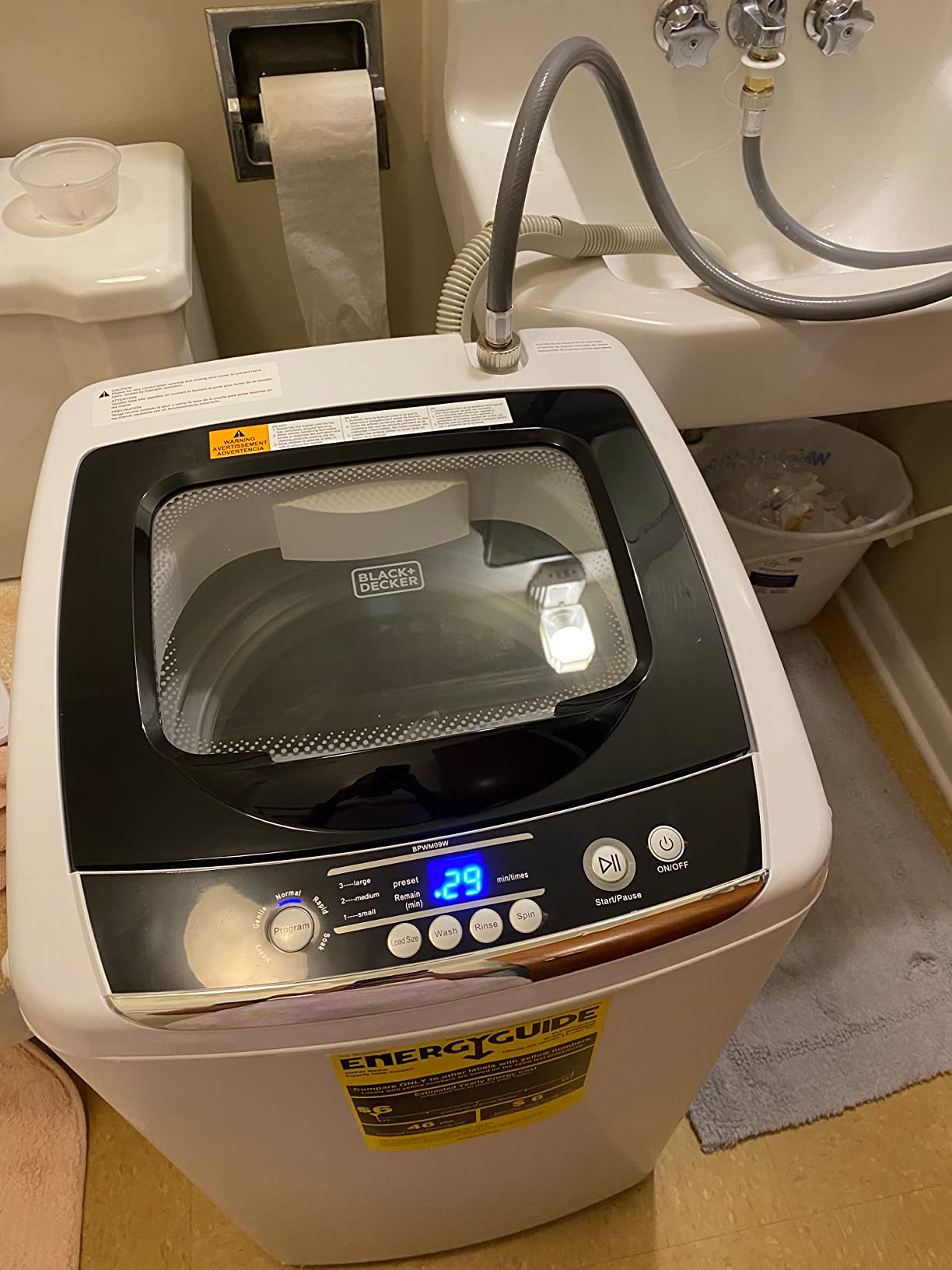 Small Portable Washer