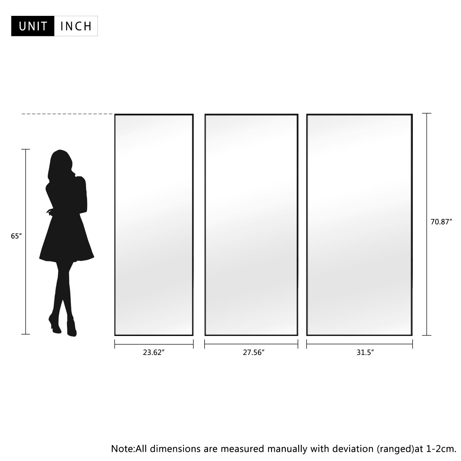 Rectangle Metal Mirror