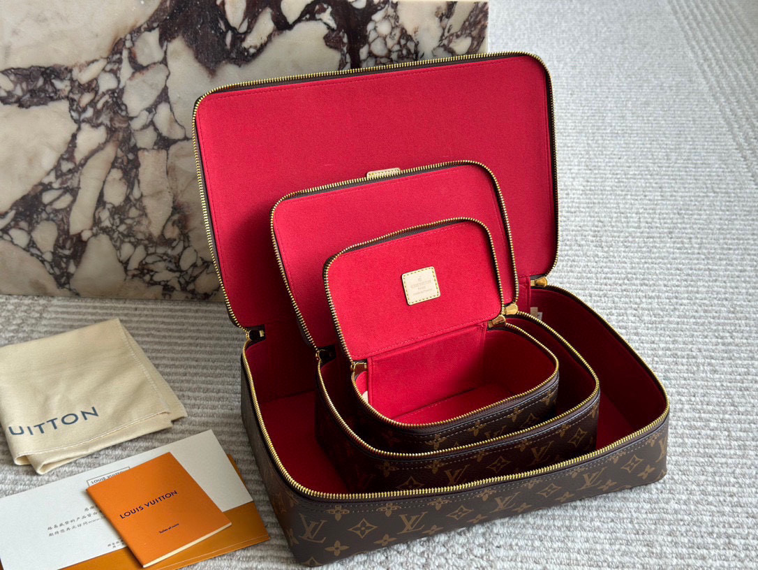 Louis Vuitton makeup bag