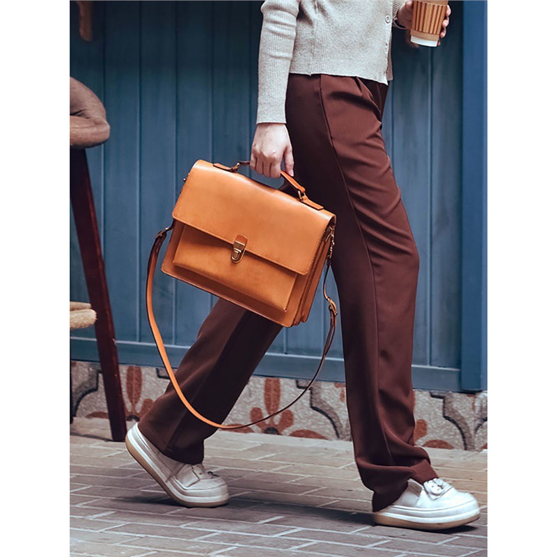 Vintage Leather Briefcase