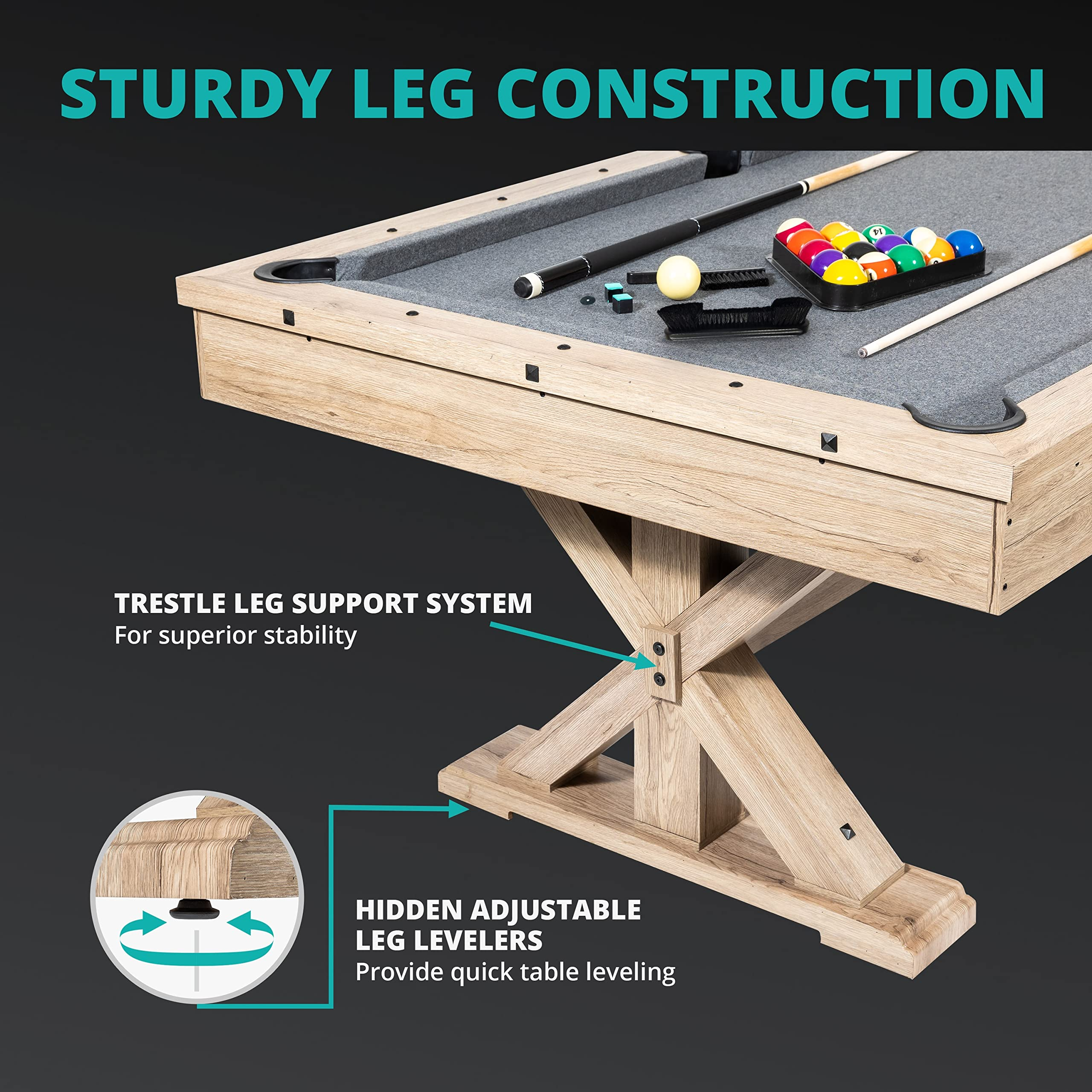3 in 1 Multi Game Featuring Pool Dining Table & Table Tennis
